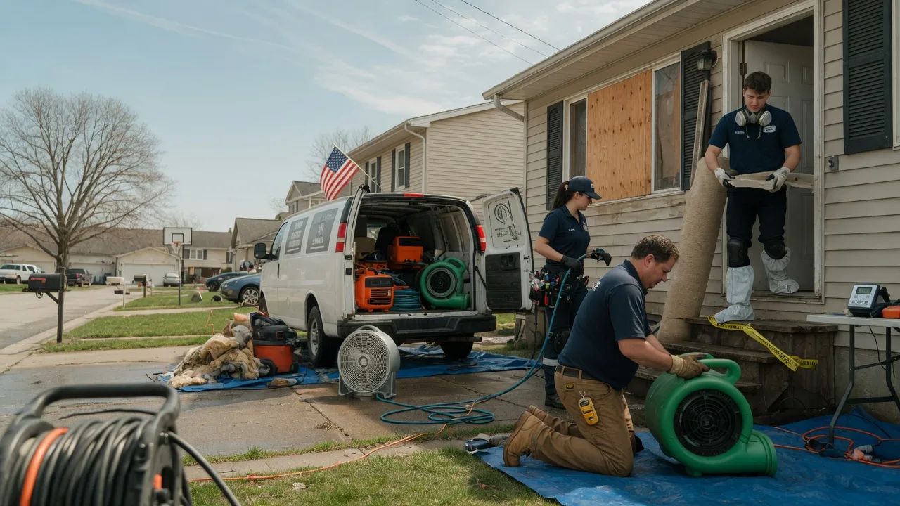 Water Damage Restoration in Trenton, NJ near me